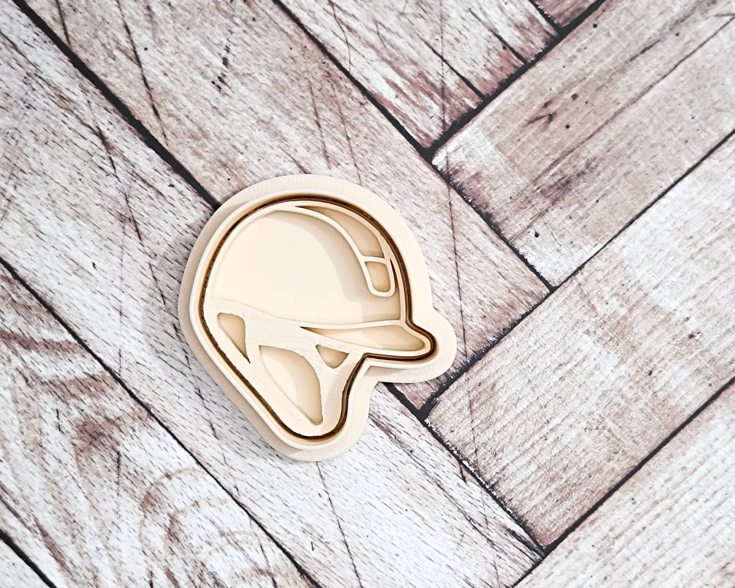 Riding helmet - cookie cutter set