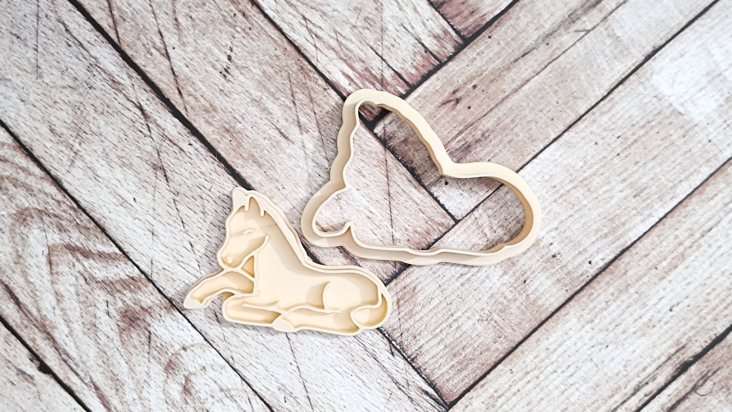 Foal - cookie cutter set