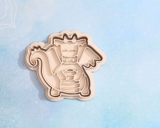 Fairytale dragon - cookie cutter set