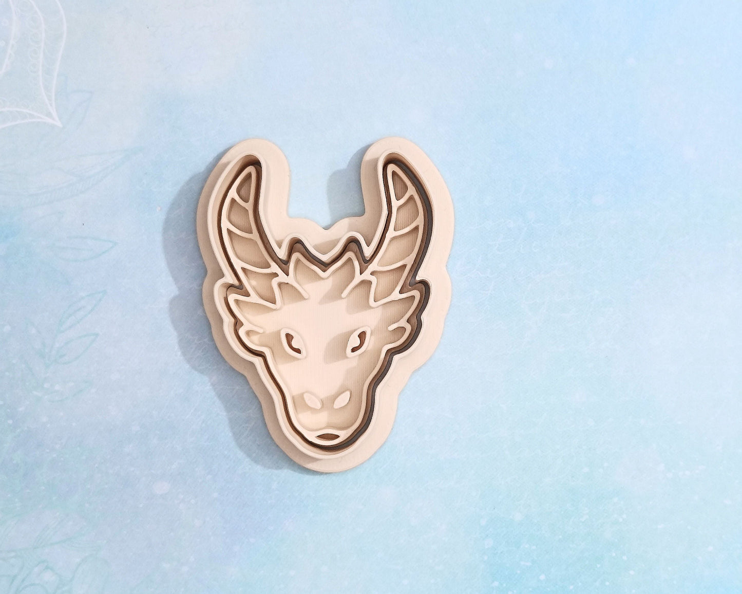 Dragon head, front- cookie cutter set