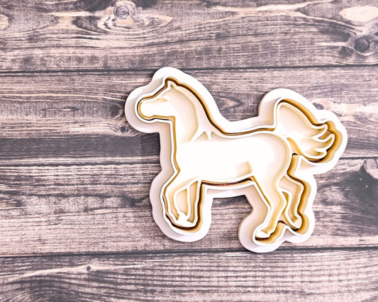 Arabian horse - cookie cutter set