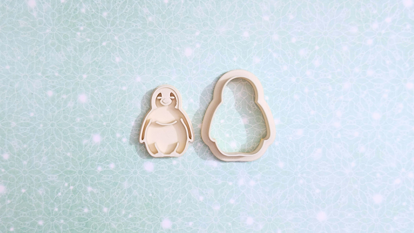 Baby penguin - cookie cutter set