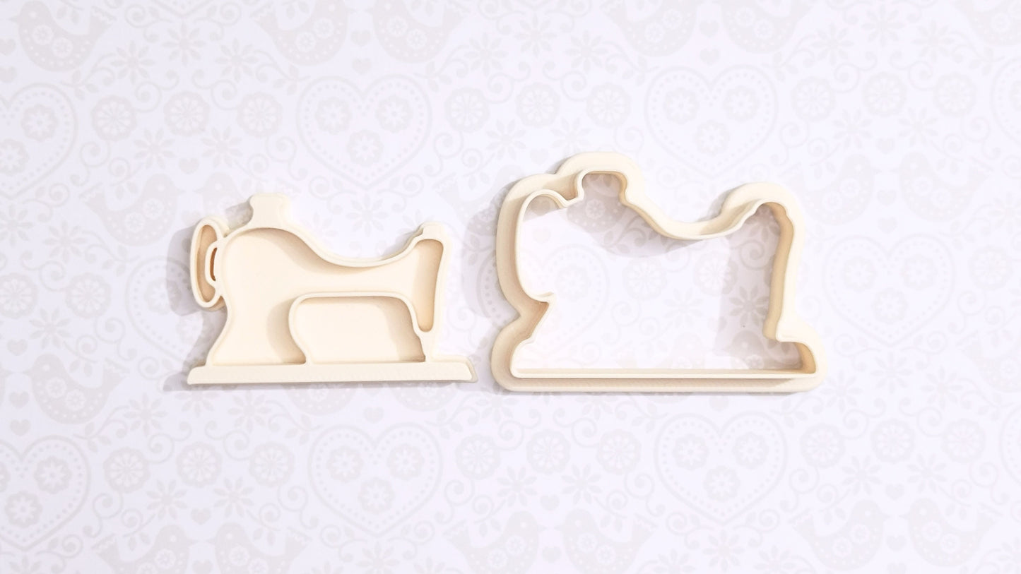 Sewing machine - cookie cutter set