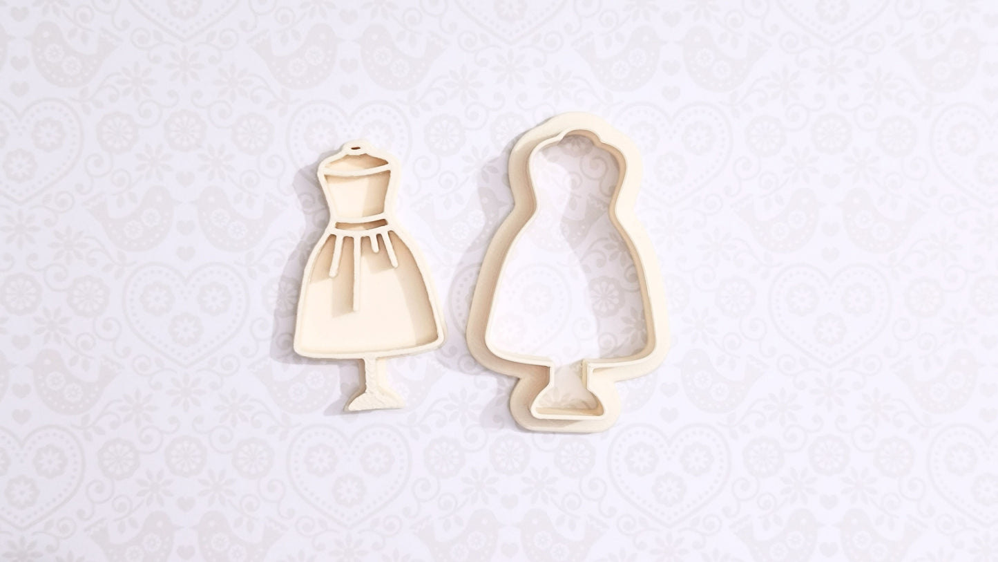 Tailor's doll - coocie cutter set