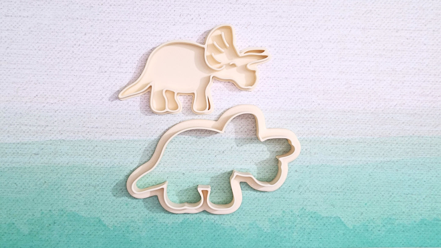 Triceratops - cookie cutter set