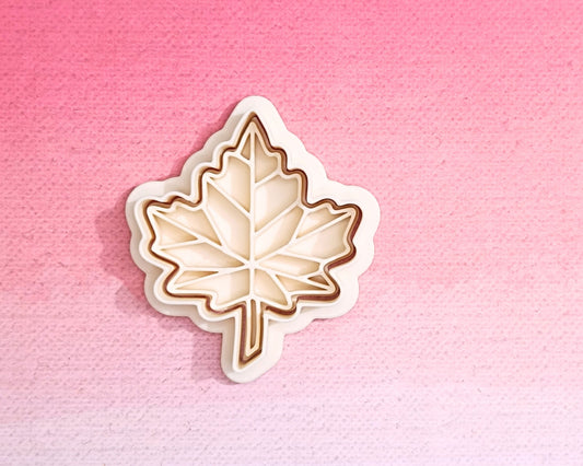 Maple leaf - cookie cutter set