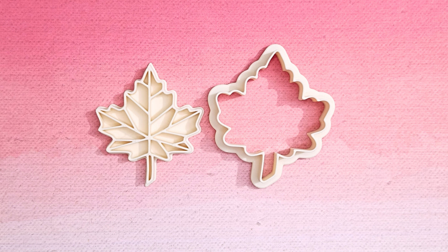 Maple leaf - cookie cutter set