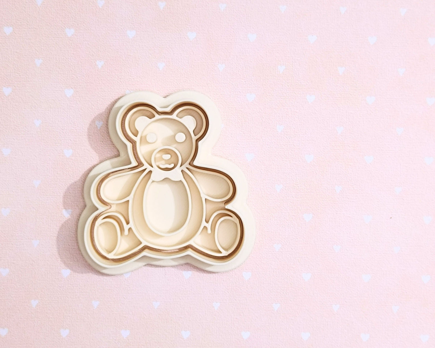 Teddy bear - cookie cutter set