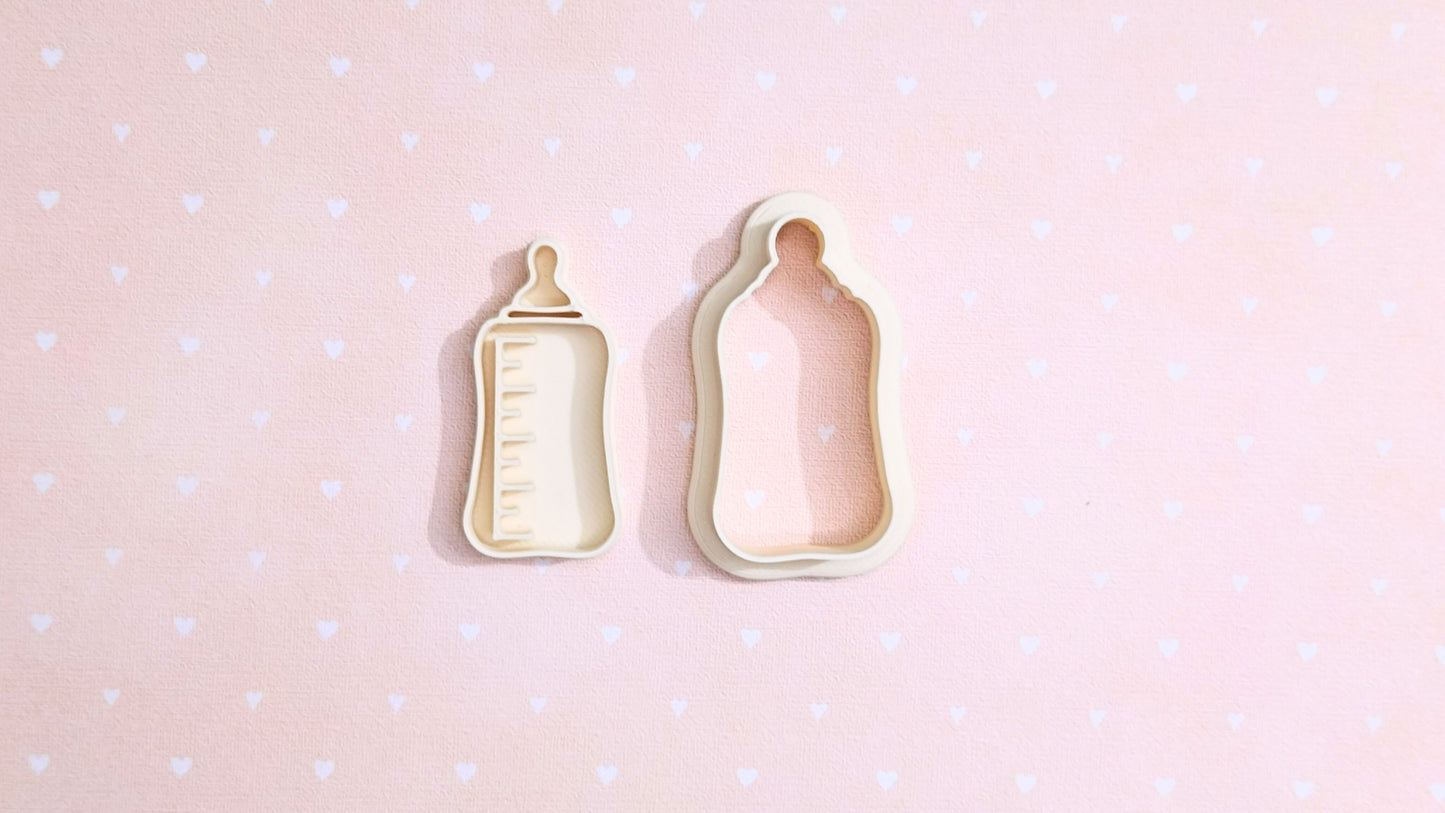 Baby bottle - cookie cutter set