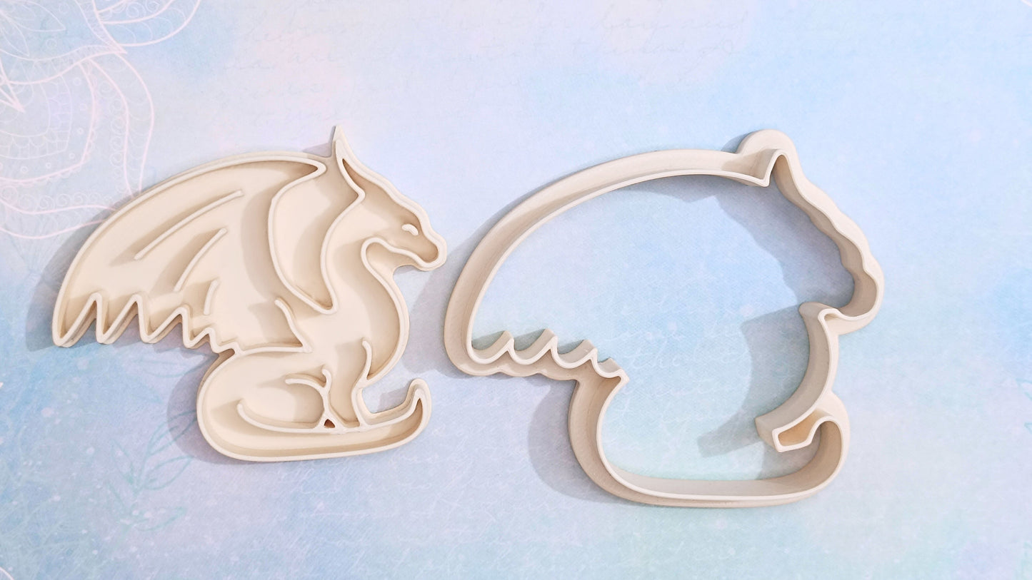 Dragon - cookie cutter set