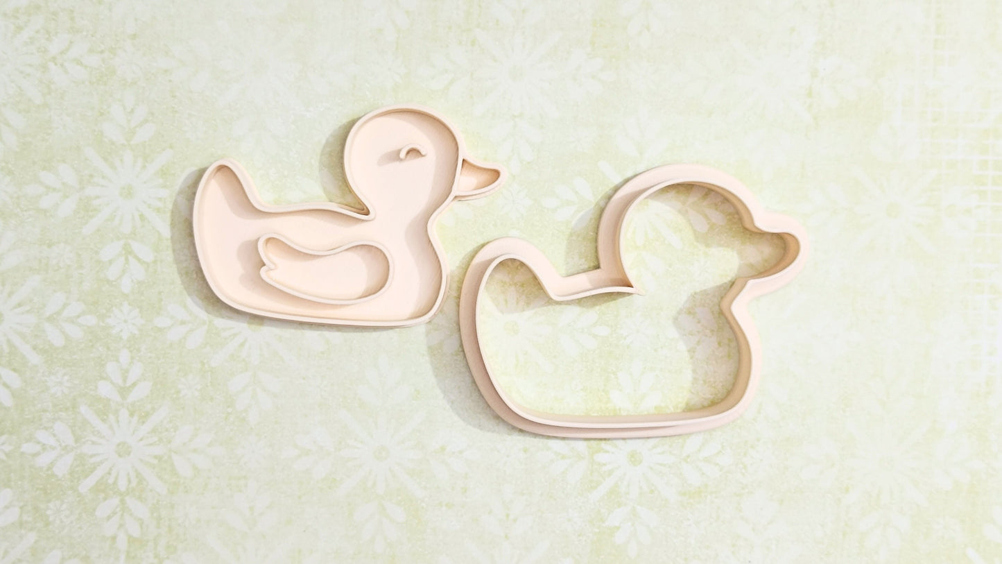 Rubber duck - cookie cutter set