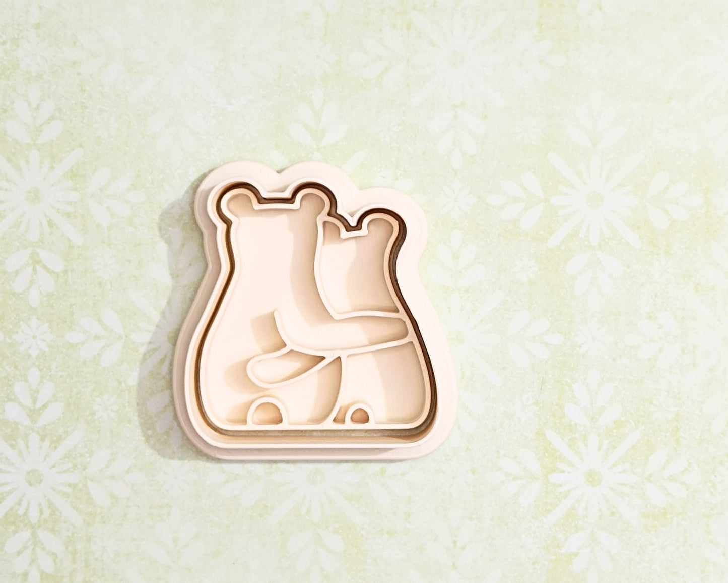 Two bears LOGO - cookie cutter set