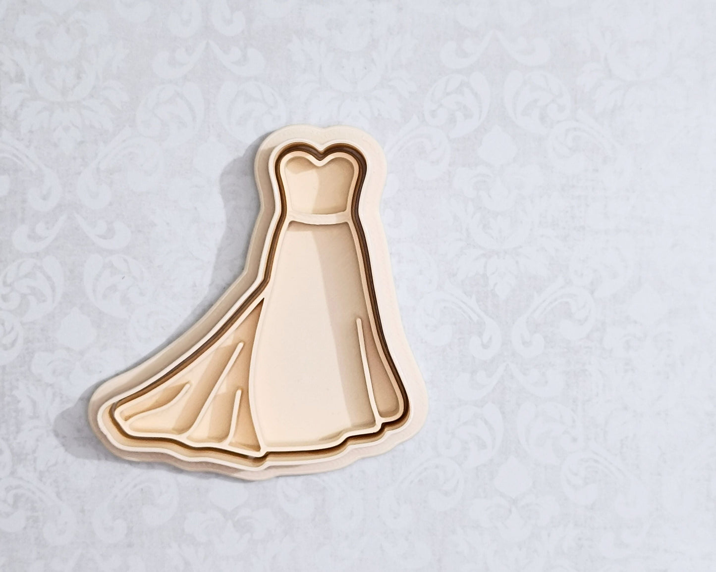 Wedding dress - cookie cutter set