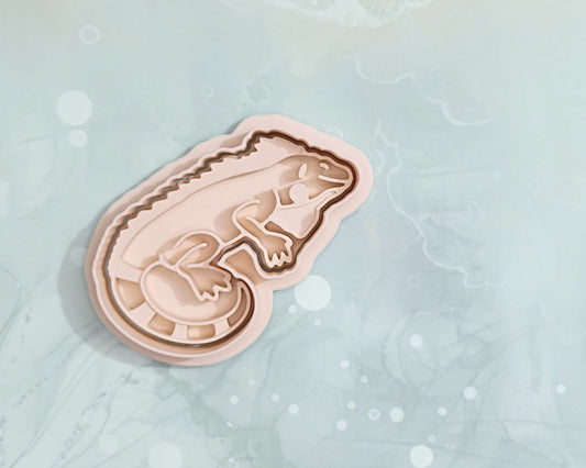 Iguana - cookie cutter set
