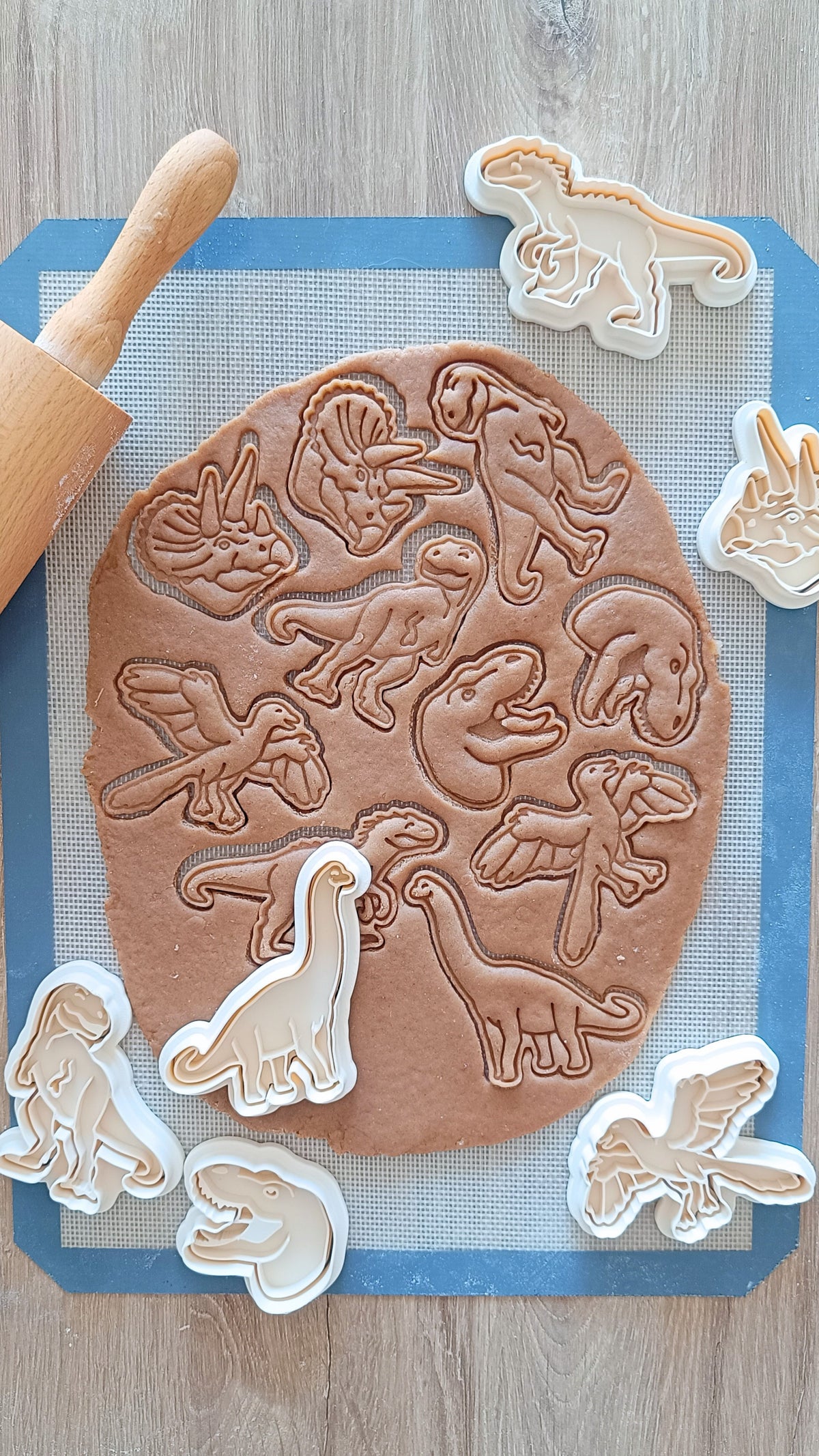 Brachyosaurus- cookie cutter set