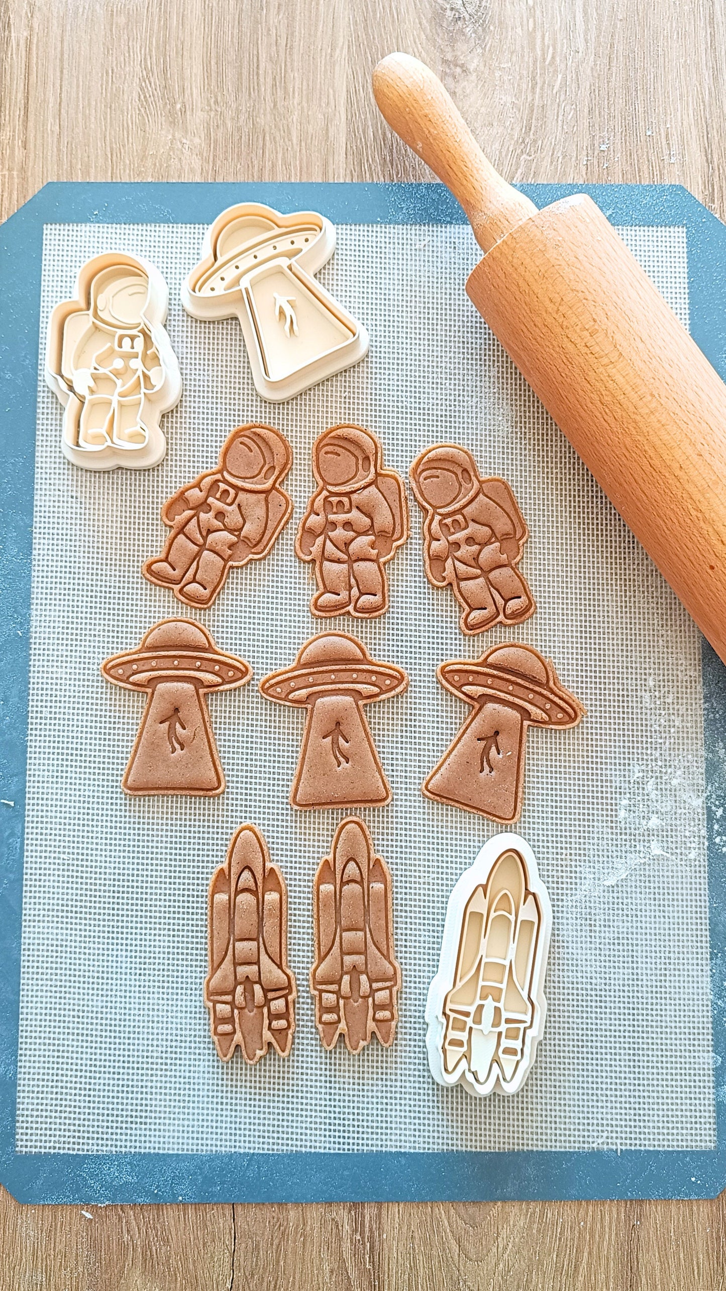 UFO - cookie cutter set