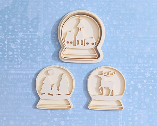 Snowglobes - cookie cutter set