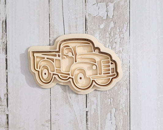 Farm Truck - cookie cutter set