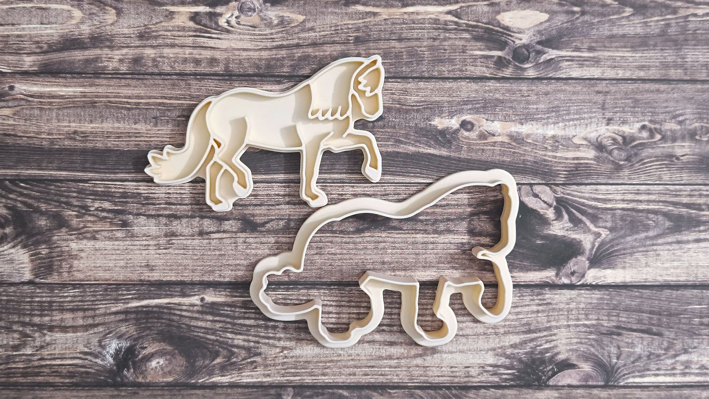 Haflinger - cookie cutter set