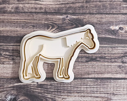 Quarter horse - cookie cutter set
