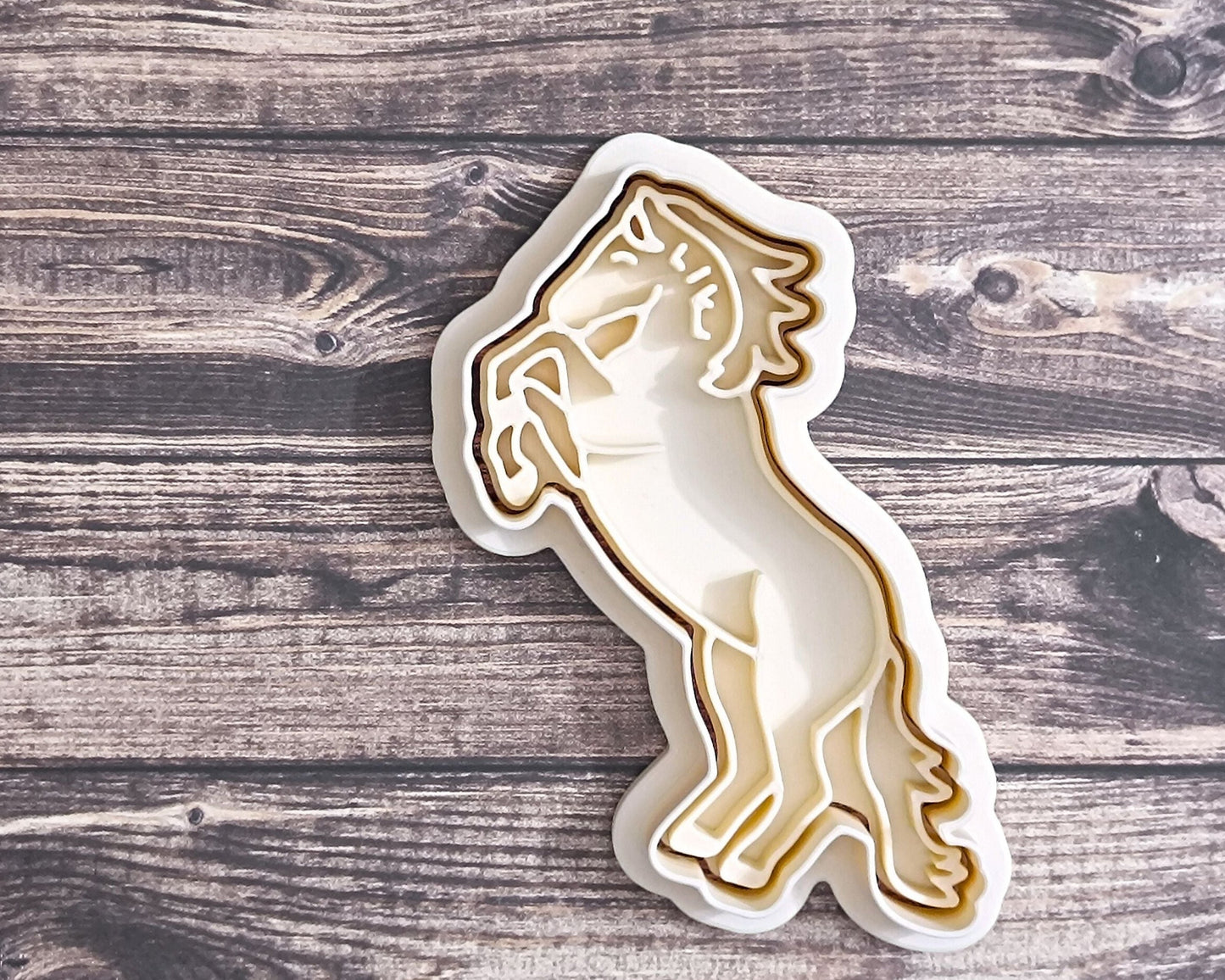 Mustang horse - cookie cutter set
