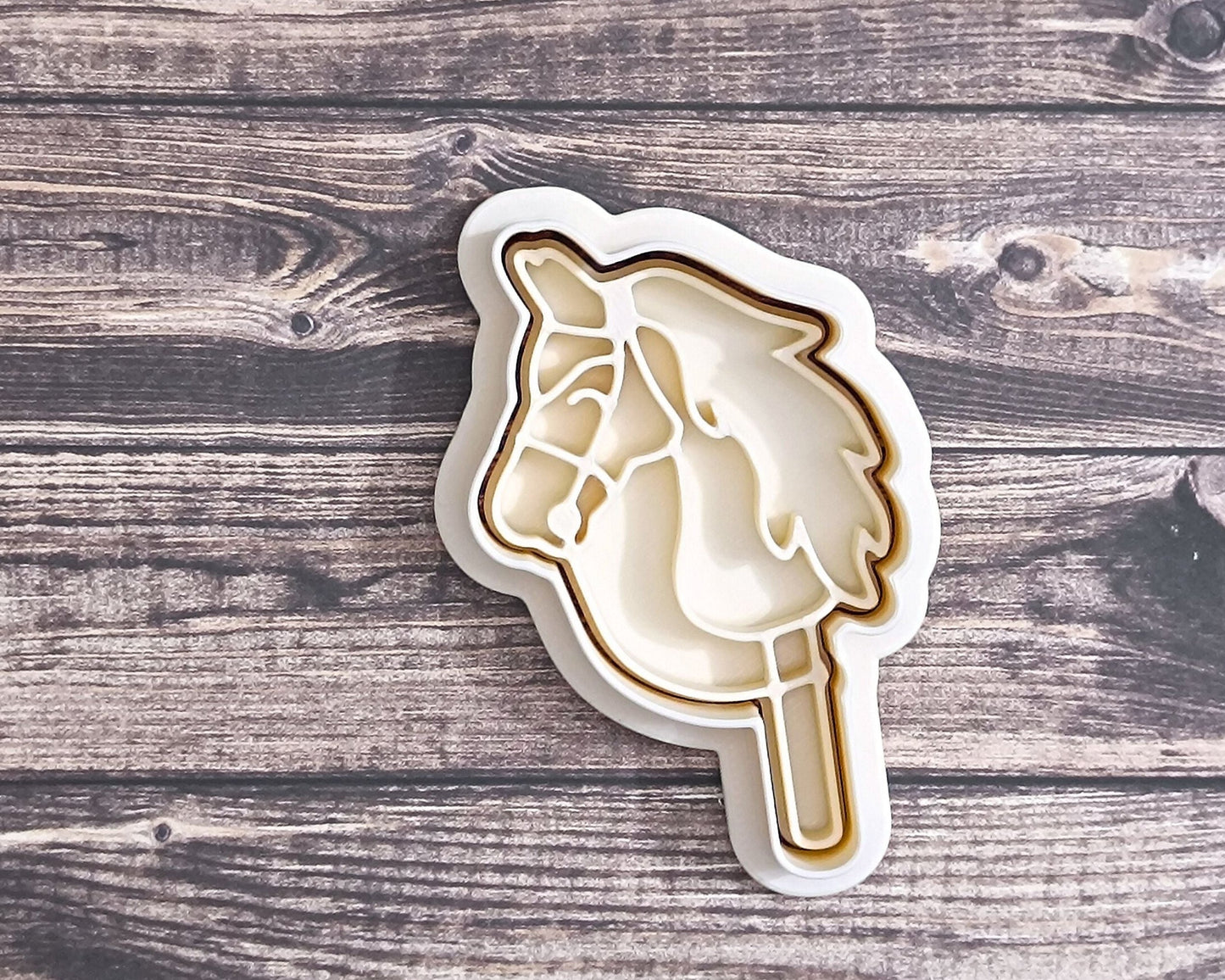 Hobby horse - cookie cutter set