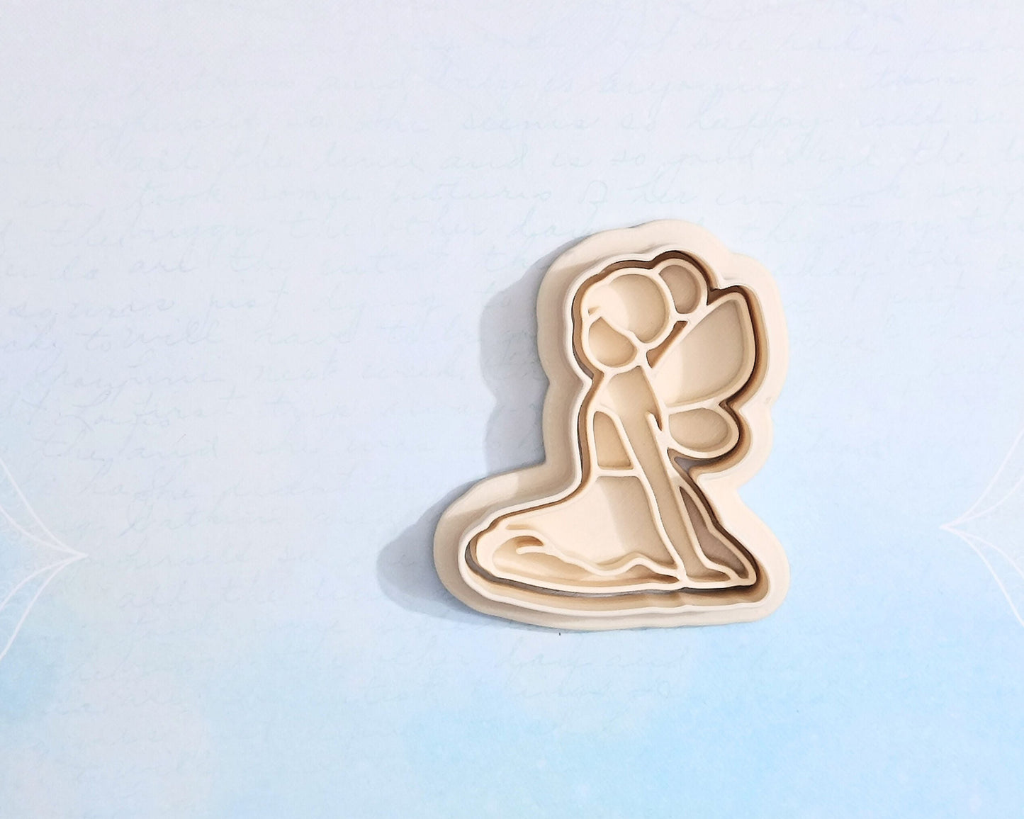 Fairy, sitting - cookie cutter set