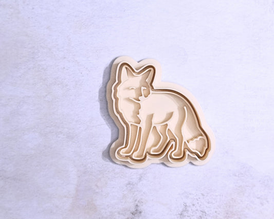 Fox, standing - cookie cutter set