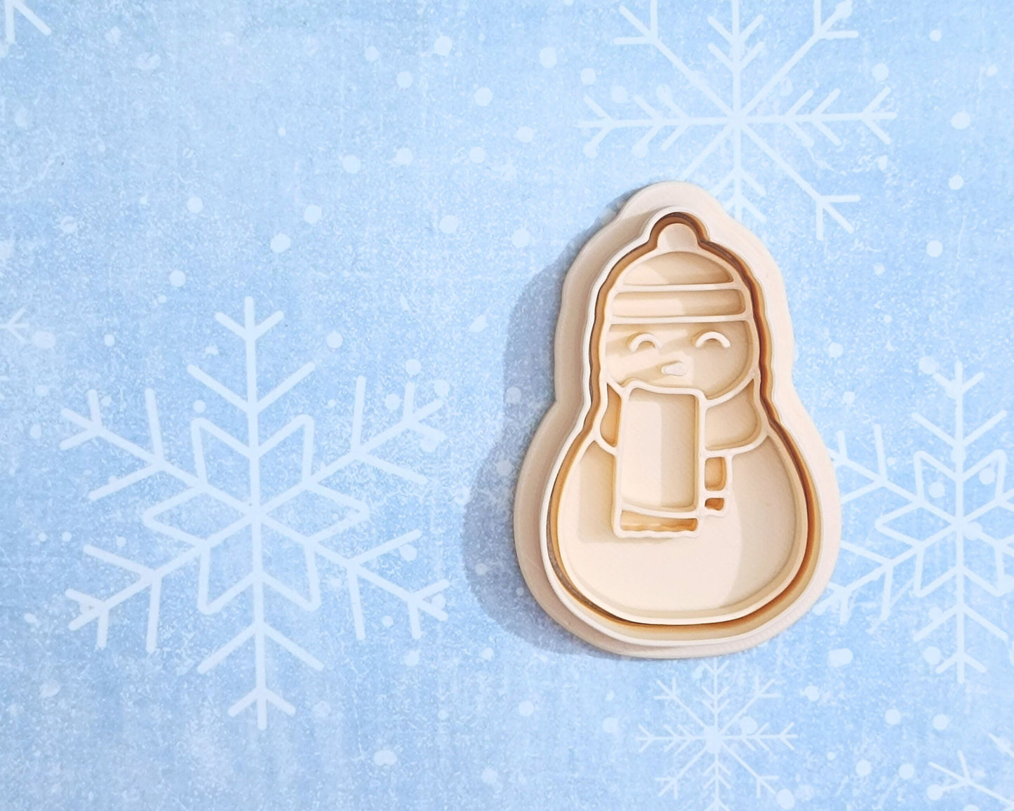 Snowman - cookie cutter set