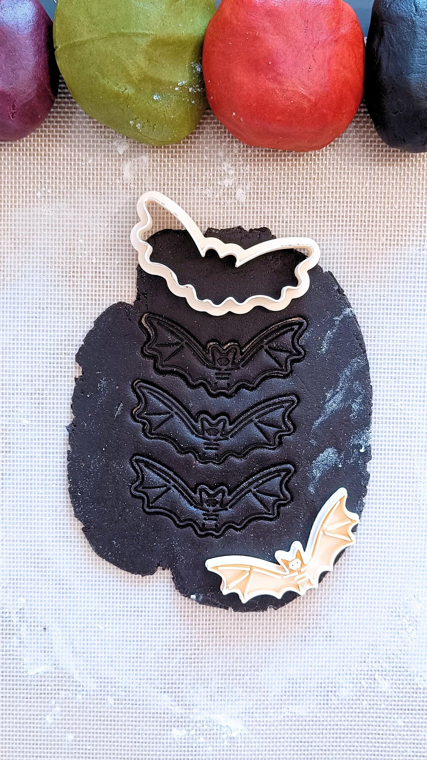 Bat skeleton - cookie cutter set