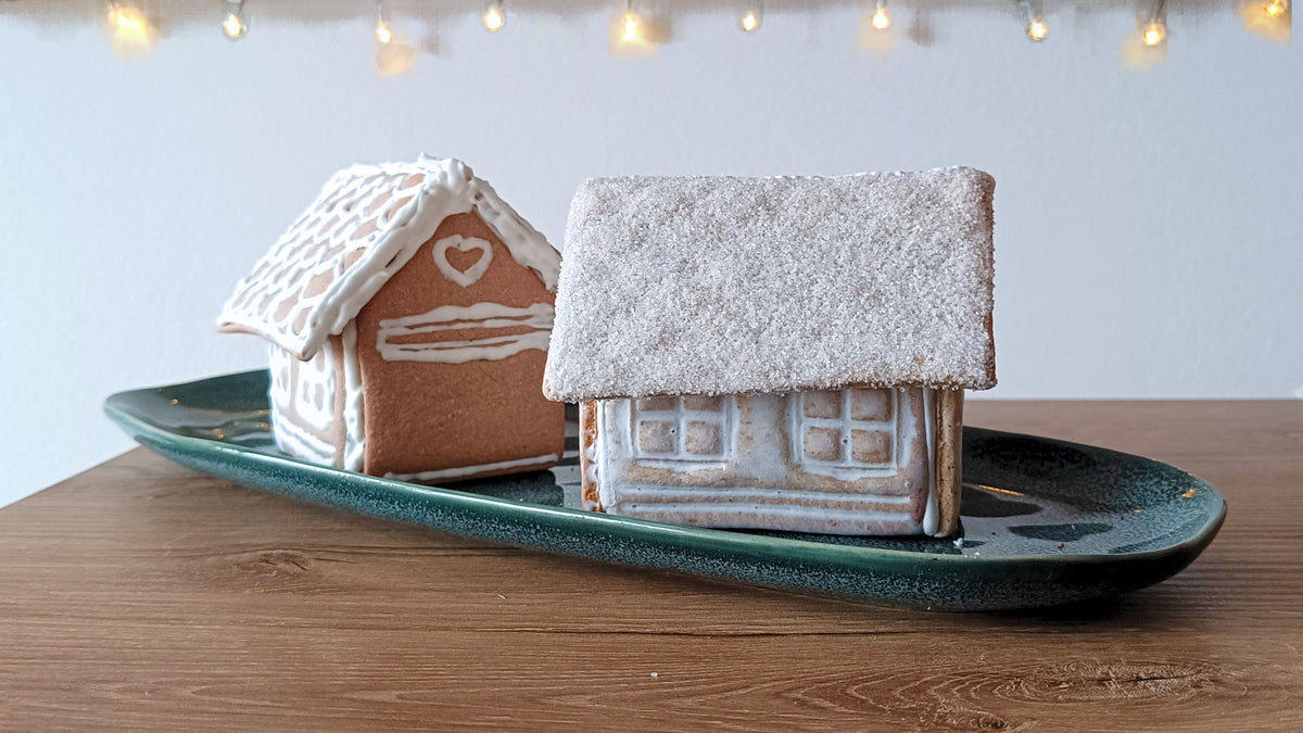 Gingerbread house DIY - cookie cutter set