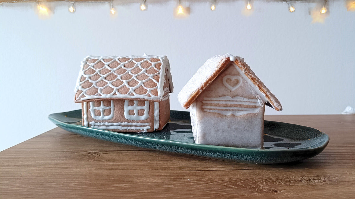 Gingerbread house DIY - cookie cutter set