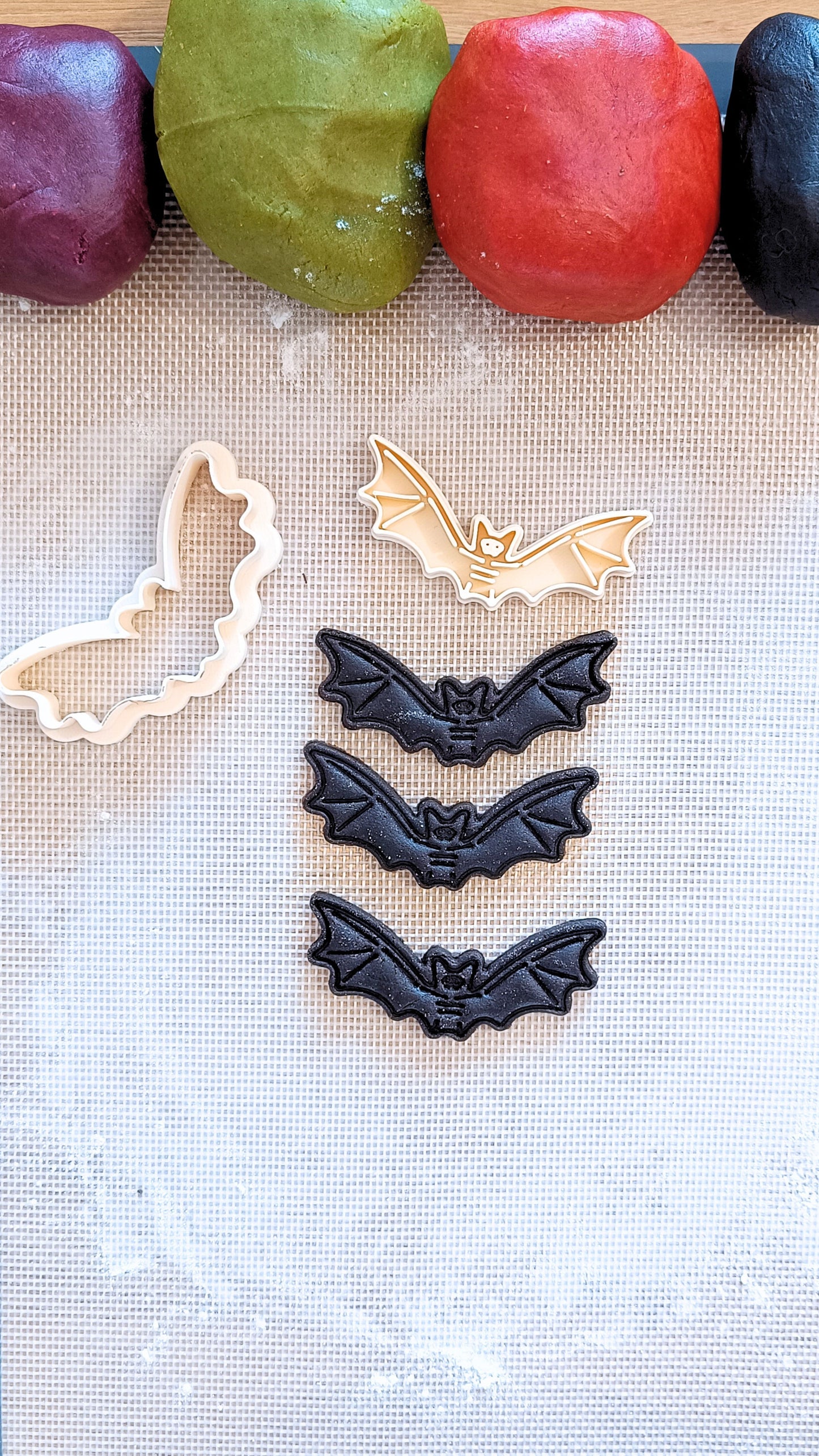 Bat skeleton - cookie cutter set