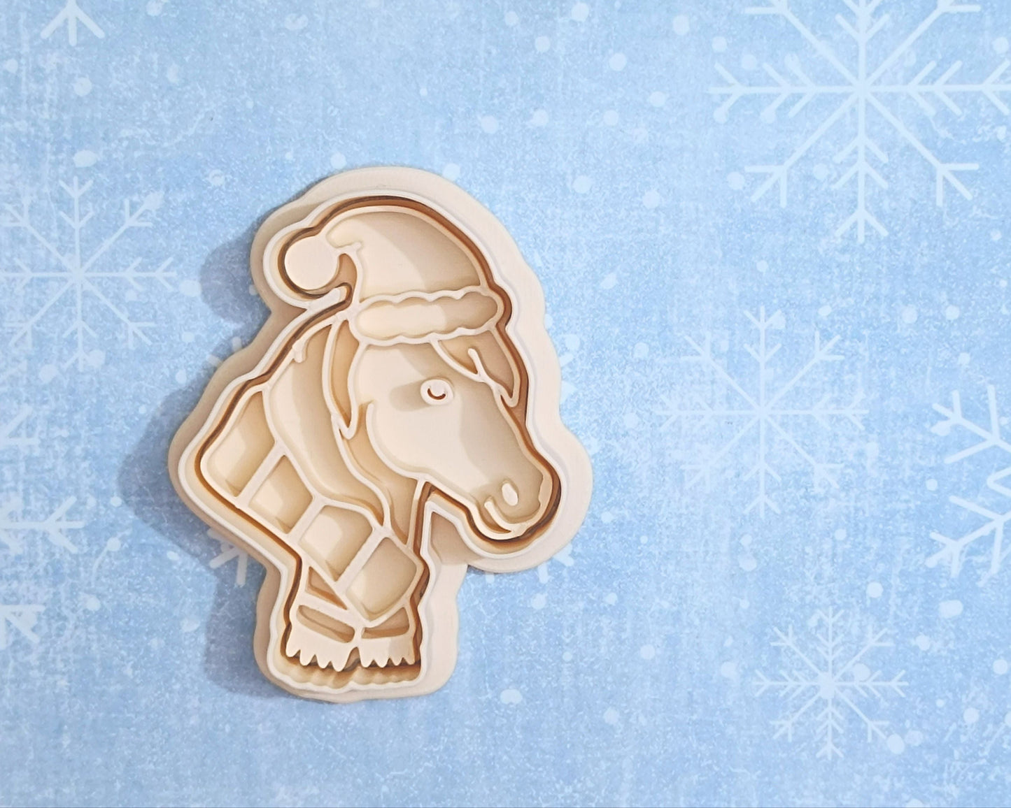 Christmas horse - cookie cutter set