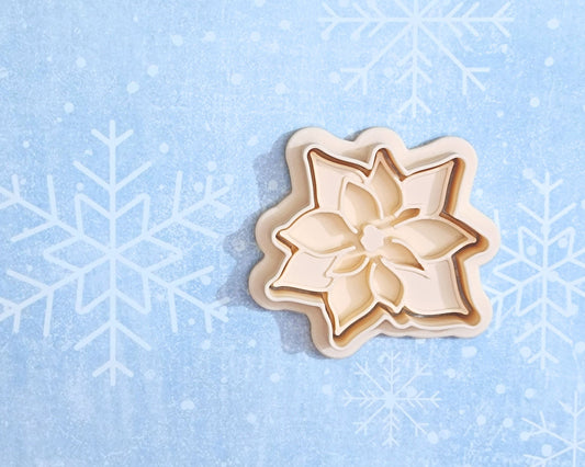 Poinsettia - cookie cutter set