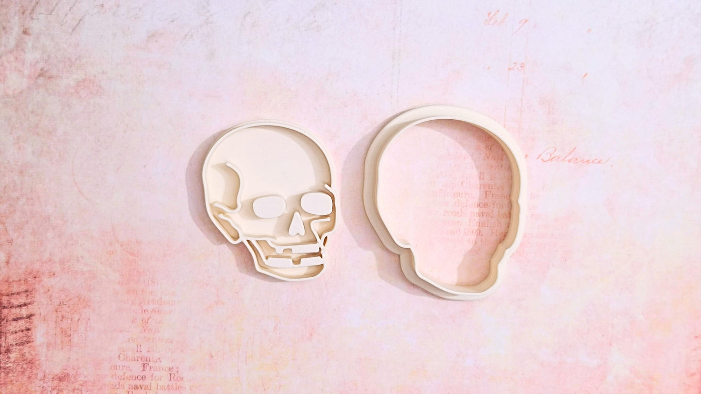 Skull - cookie cutter set