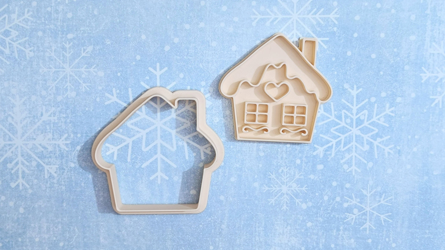 Gingerbread house - cookie cutter set