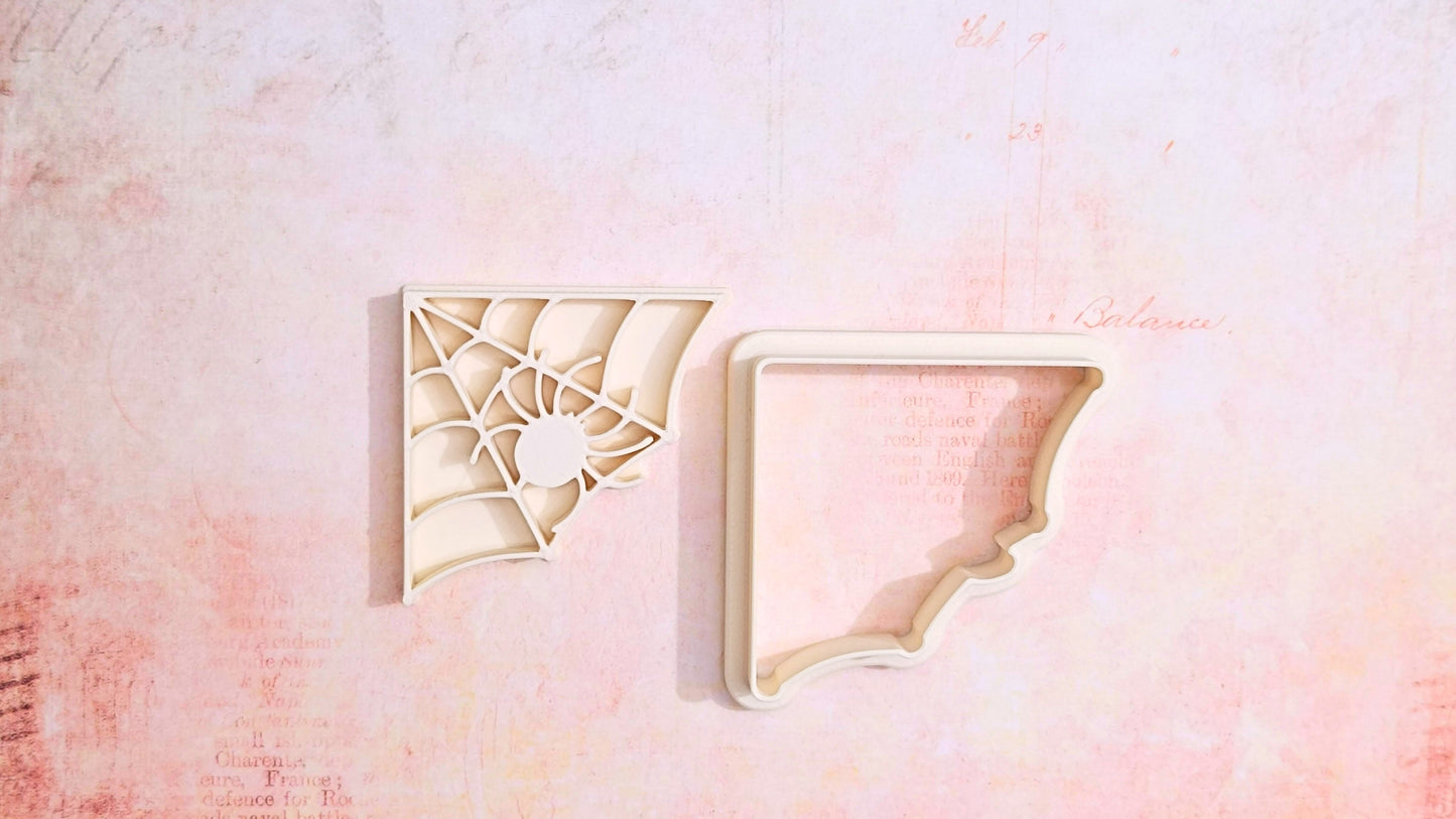 Spider in the corner - cookie cutter set