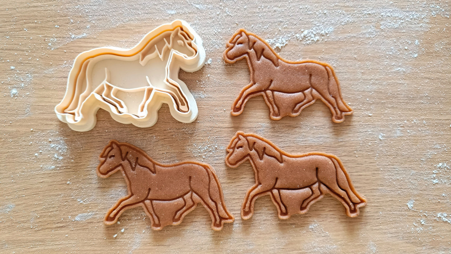 Welsh cob - cookie cutter set