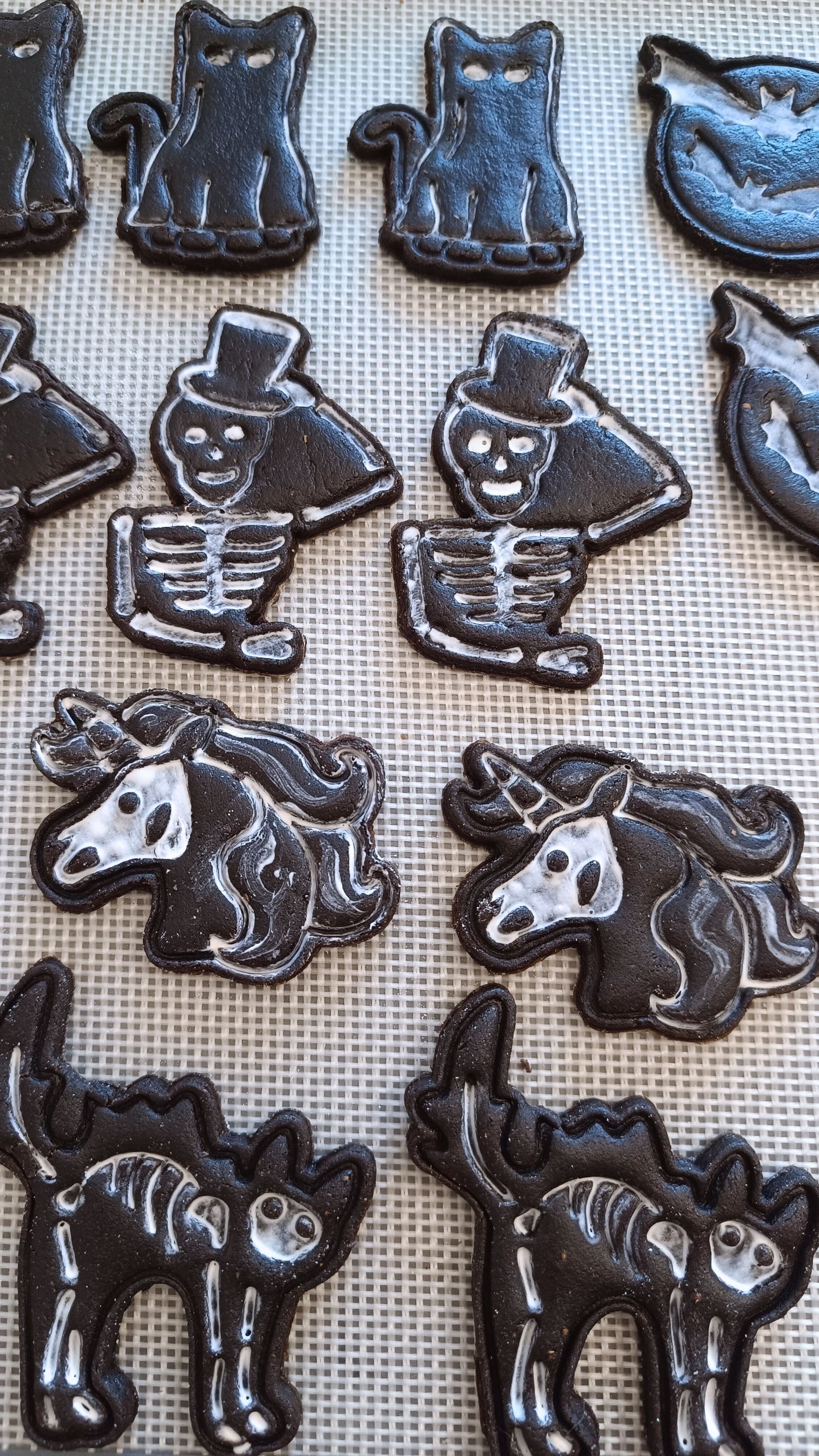 Unicorn skull - cookie cutter set