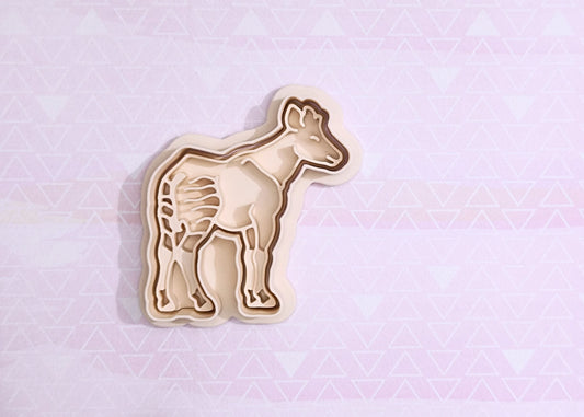 Okapi - cookie cutter set