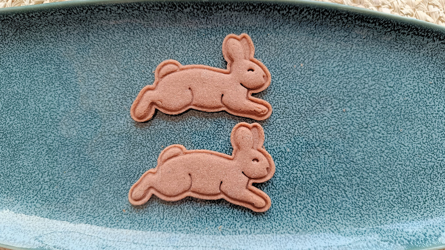 Running bunny - cookie cutter set