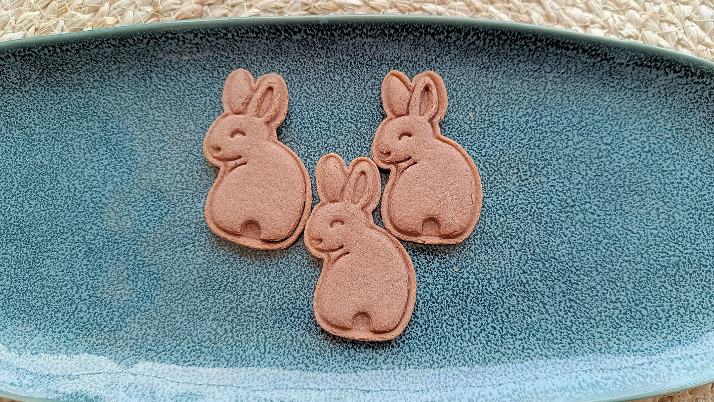 Turned bunny - cookie cutter set