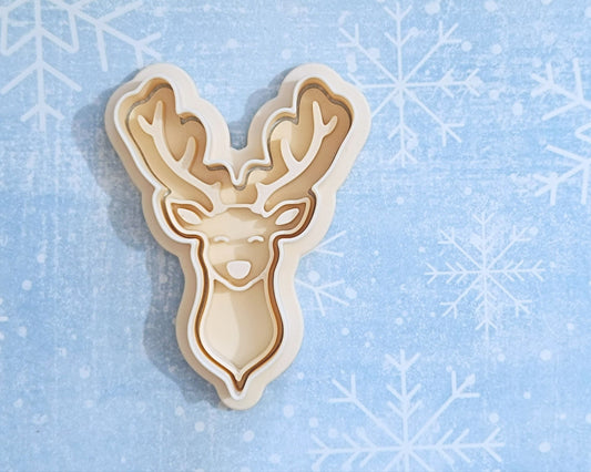 Christmas deer - cookie cutter set