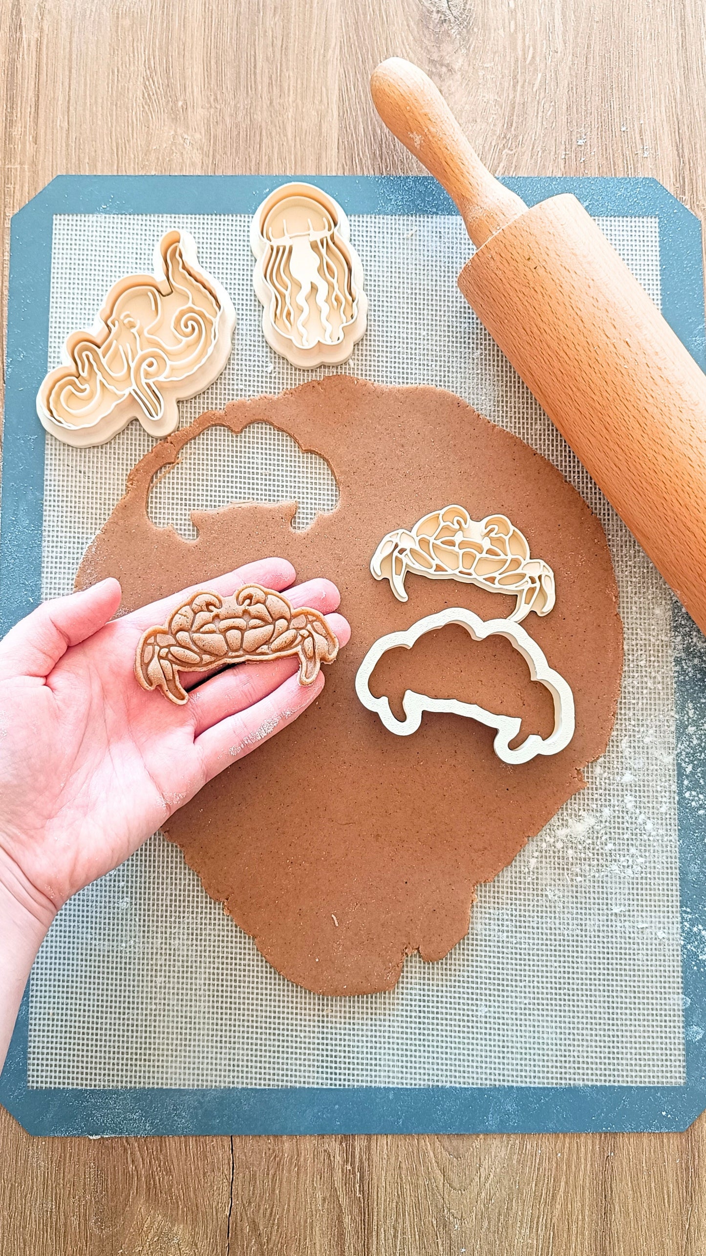 Crab - cookie cutter set