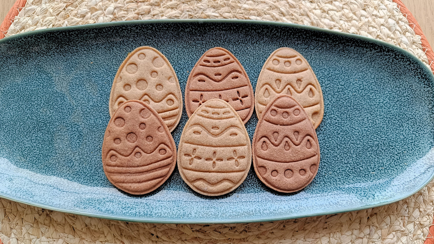 Decorated eggs - cookie cutter set