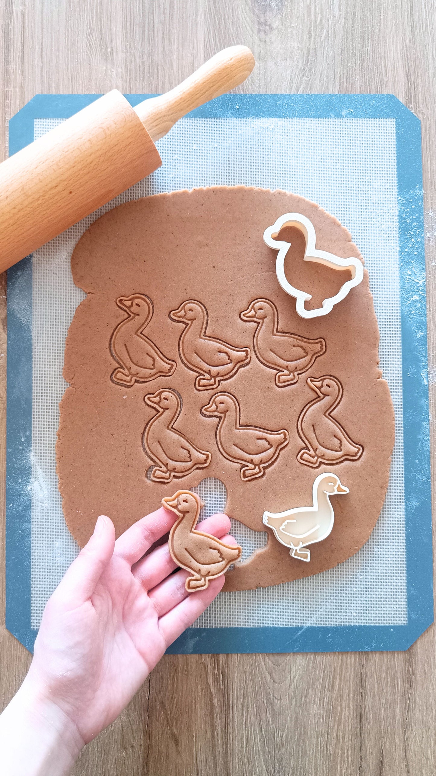 Goose - cookie cutter set
