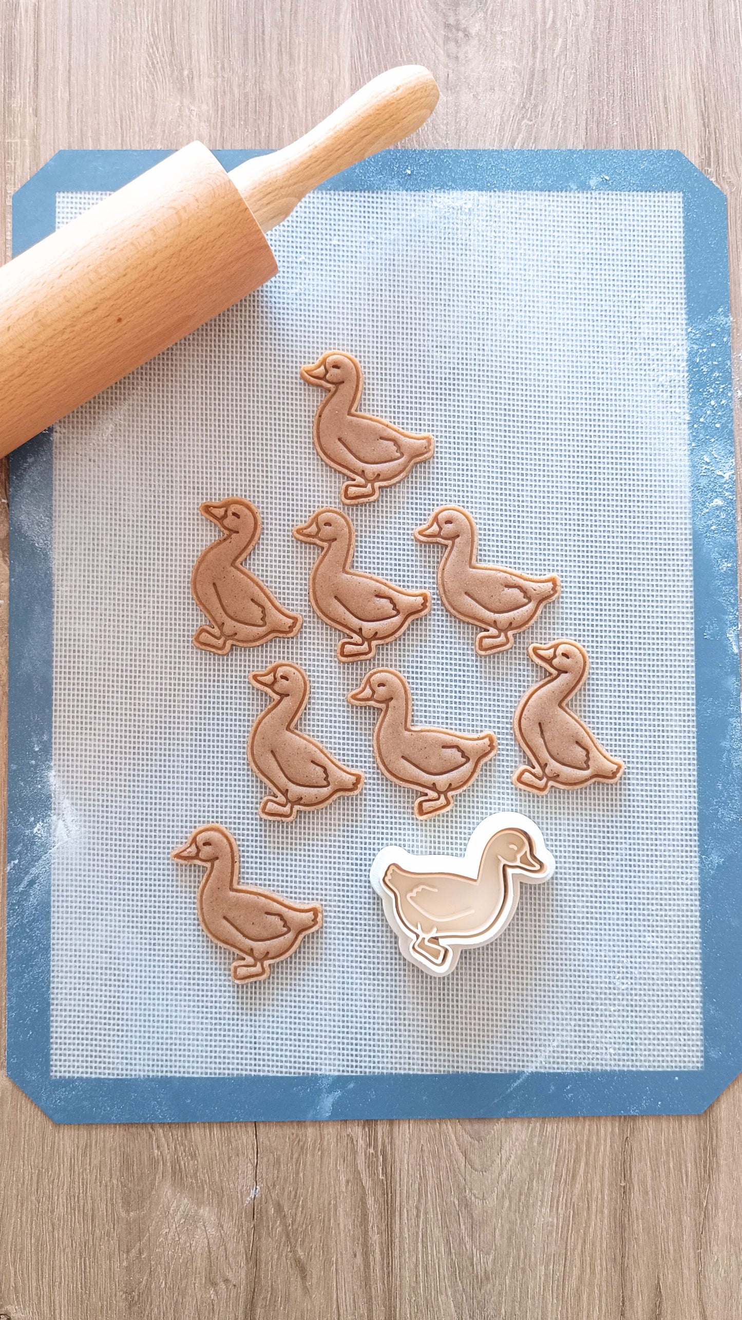 Goose - cookie cutter set