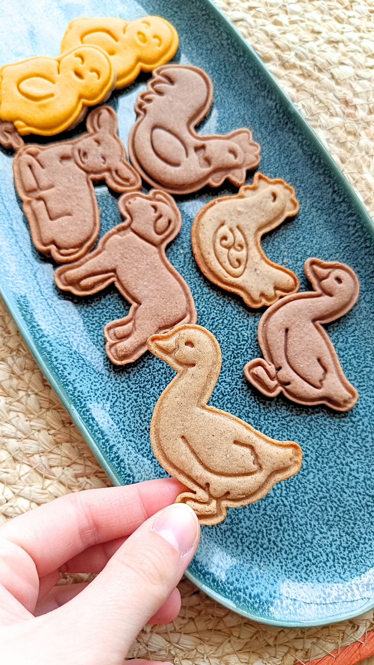 Goose - cookie cutter set