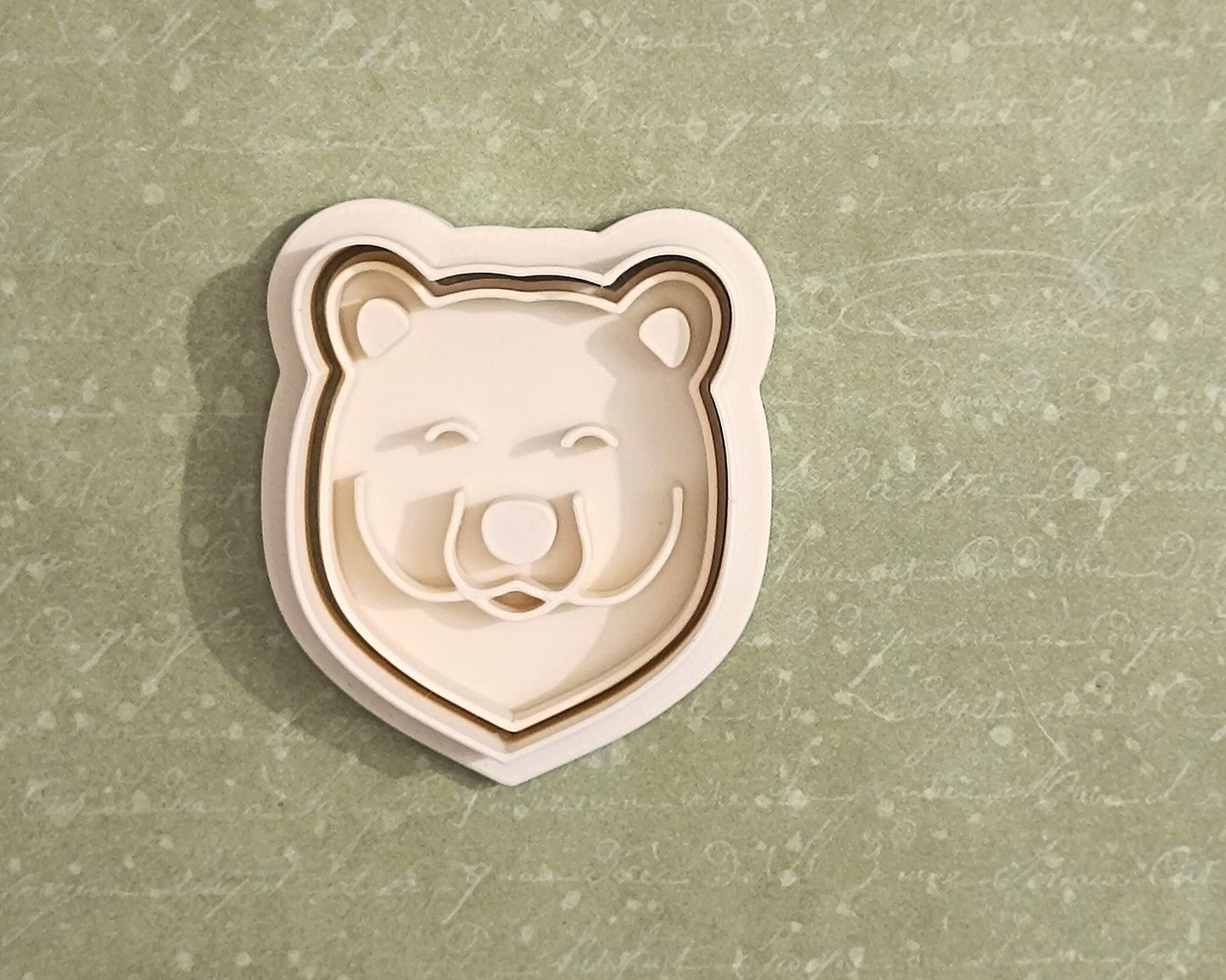 Gryzzly head - cookie cutter set